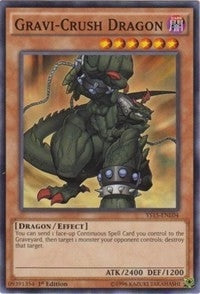 Image for Gravi-Crush Dragon (Starter Deck: Dark Legion) (YS15-ENL04) - YuGiOh