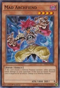 Image for Mad Archfiend (Starter Deck: Dark Legion) (YS15-ENL08) - YuGiOh