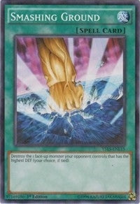 Image for Smashing Ground (Shatterfoil) (Starter Deck: Dark Legion) (YS15-ENL15) - YuGiOh