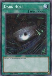 Image for Dark Hole (Shatterfoil) (Starter Deck: Saber Force) (YS15-ENF13) - YuGiOh