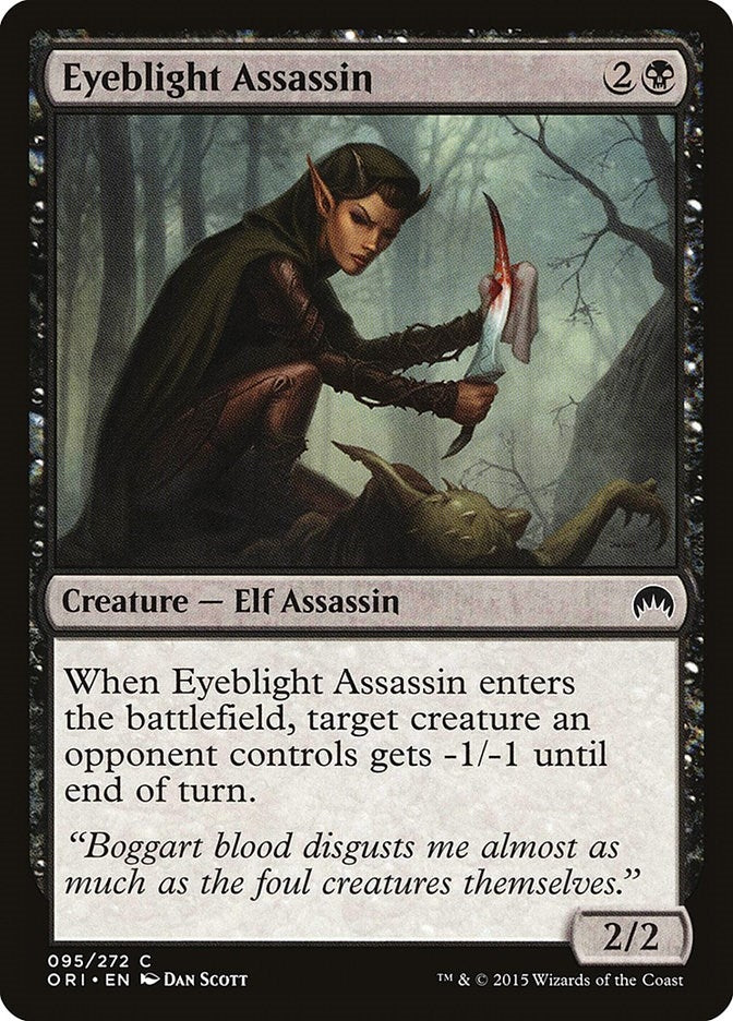 Image for Eyeblight Assassin (Magic Origins) (95) - Magic: The Gathering