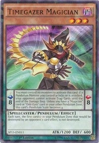 Image for Timegazer Magician (Shatterfoil) (Star Pack ARC-V) (SP15-EN011) - YuGiOh