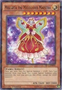 Image for Mozarta the Melodious Maestra (Shatterfoil) (Star Pack ARC-V) (SP15-EN019) - YuGiOh
