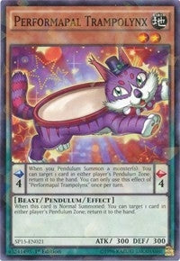 Image for Performapal Trampolynx (Shatterfoil) (Star Pack ARC-V) (SP15-EN021) - YuGiOh