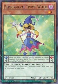 Image for Performapal Trump Witch (Shatterfoil) (Star Pack ARC-V) (SP15-EN027) - YuGiOh