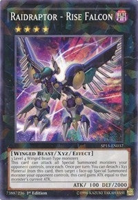 Image for Raidraptor - Rise Falcon (Shatterfoil) (Star Pack ARC-V) (SP15-EN037) - YuGiOh