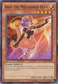 Image for Aria the Melodious Diva (Star Pack ARC-V) (SP15-EN018) - YuGiOh