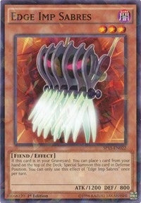 Image for Edge Imp Sabres (Shatterfoil) (Star Pack ARC-V) (SP15-EN022) - YuGiOh