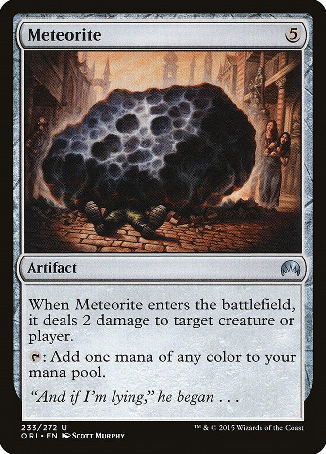 Image for Meteorite (Magic Origins) (233) - Magic: The Gathering