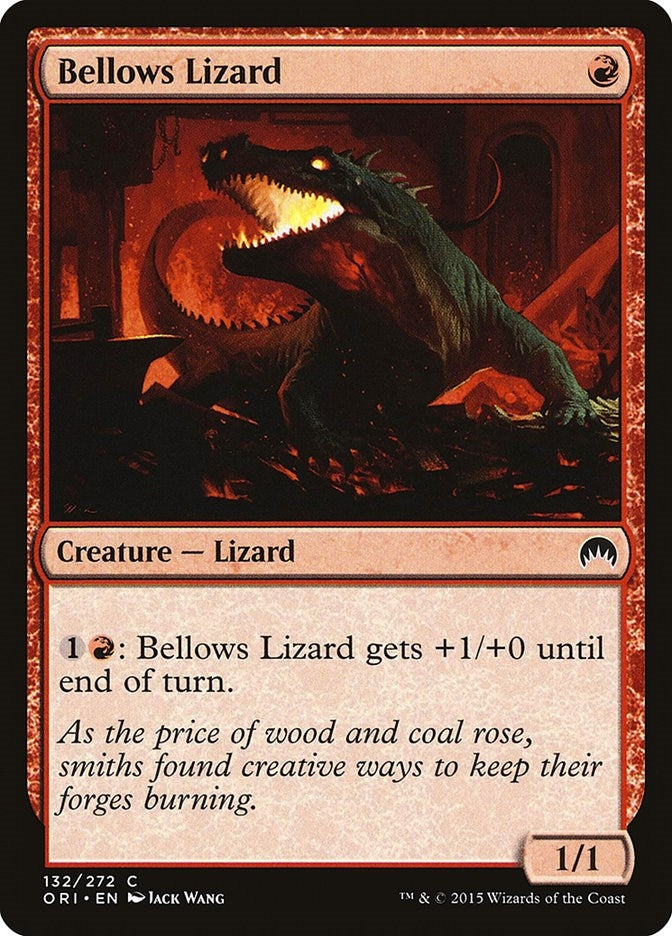 Image for Bellows Lizard (Magic Origins) (132) - Magic: The Gathering