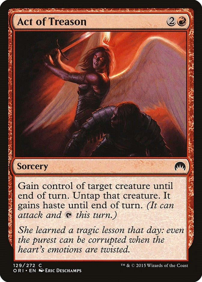 Image for Act of Treason (Magic Origins) (129) - Magic: The Gathering