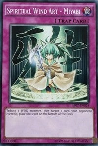 Image for Spiritual Wind Art - Miyabi (Astral Pack 7) (AP07-EN024) - YuGiOh