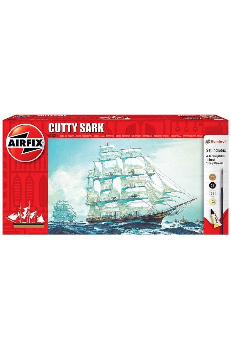 Airfix Cutty Sark A68215 1:590 Scale Kit Set - Model Kit