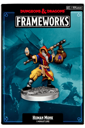 Dungeons & Dragons Frameworks: Human Monk Male - Dungeons & Dragons