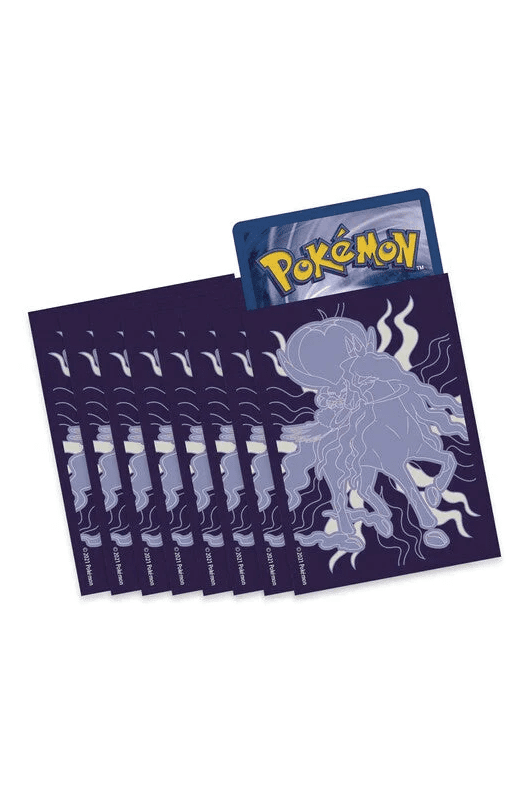 Shadow Rider Calyrex - Chilling Reign ETB Pokemon Sleeves x 65 - Card Sleeves