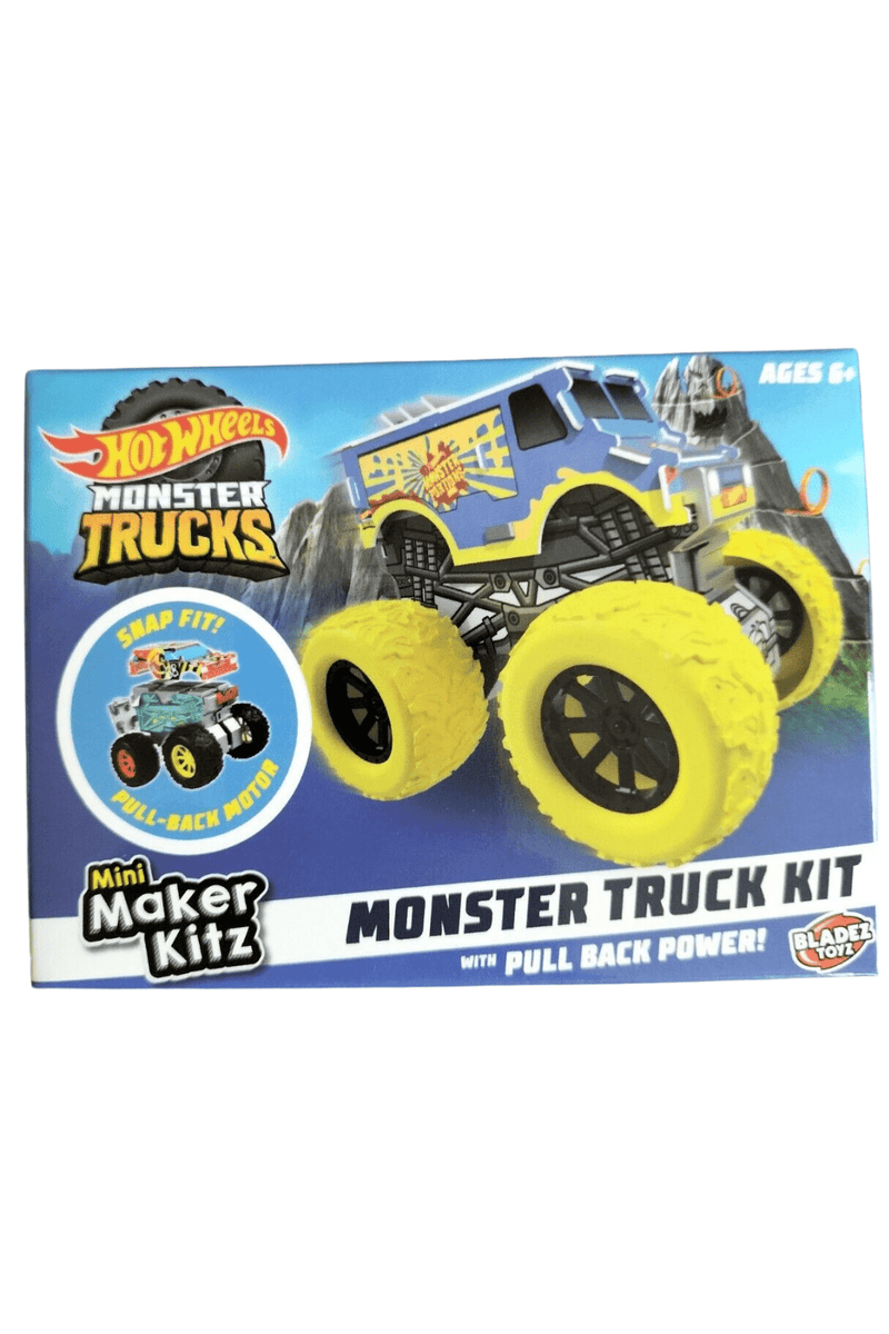 Hot Wheels - Monster Portions - Monster Trucks - Mini Maker Kitz - Hot Wheels