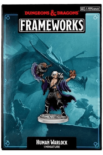 Dungeons & Dragons Frameworks: Human Warlock Male - Dungeons & Dragons