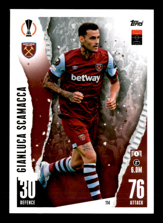 Gianluca Scamacca (2023) - #114 - Sports Card