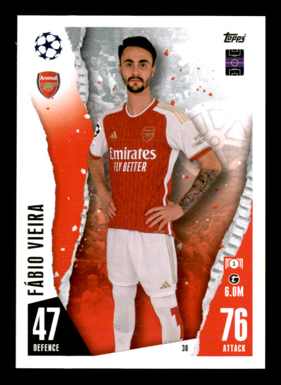 Fábio Vieira (2023) - #38 - Sports Card