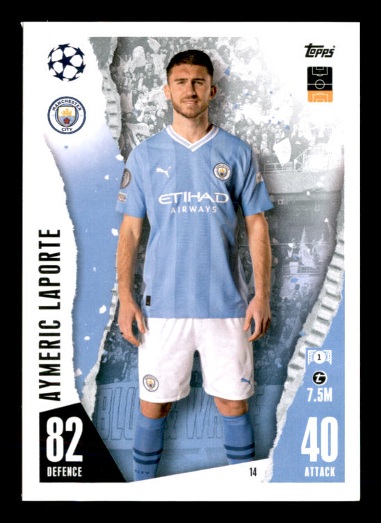 Aymeric Laporte (2023) - #14 - Sports Card