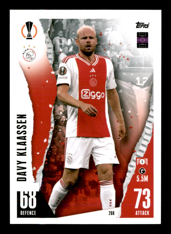 Davy Klaassen (2023) - #266 - Sports Card
