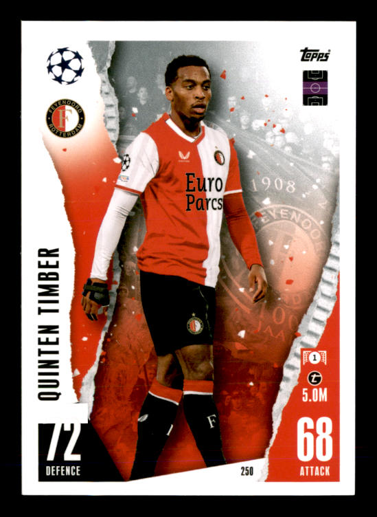 Quinten Timber (2023) - #250 - Sports Card