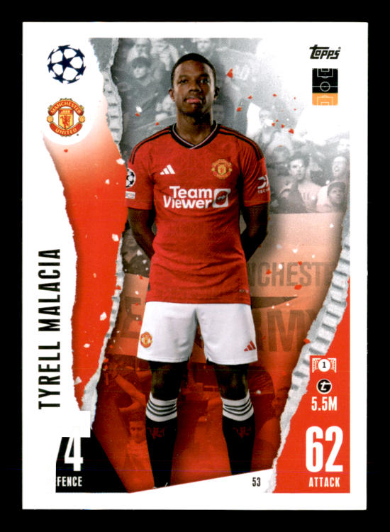 Tyrell Malacia (2023) - #53 - Sports Card