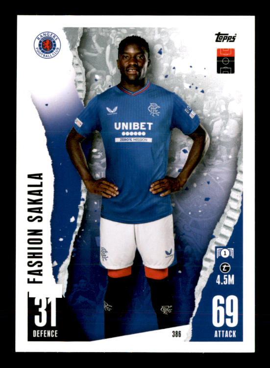 Fashion Sakala (2023) - #386 - Sports Card