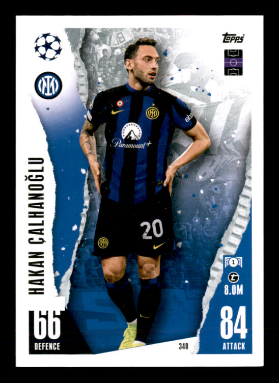 Hakan Çalhanoğlu (2023) - #340 - Sports Card
