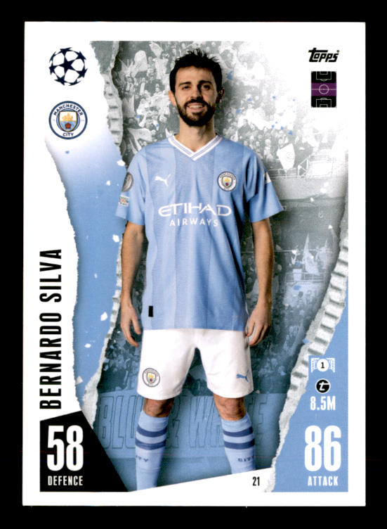 Bernardo Silva (2023) - #21 - Sports Card