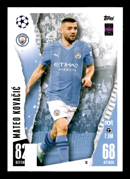 Mateo Kovačić (2023) - #18 - Sports Card