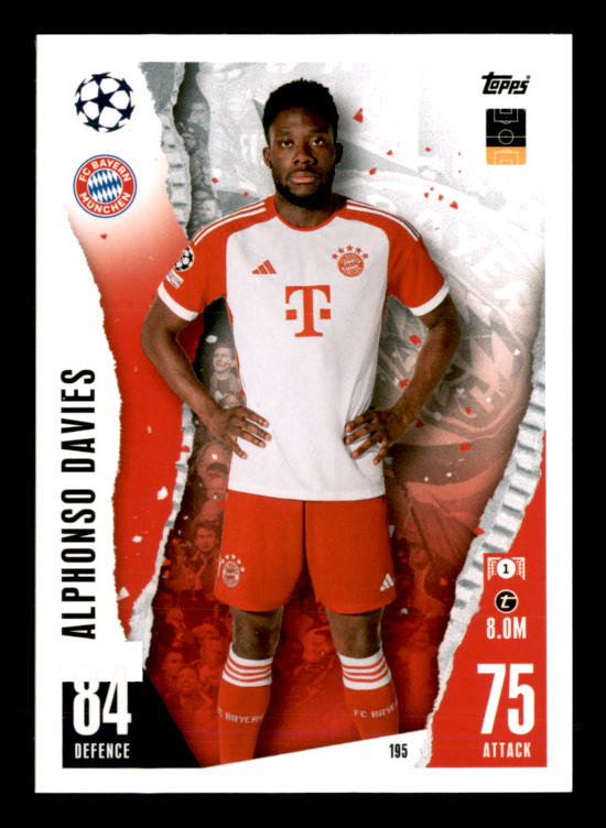 Alphonso Davies (2023) - #195 - Sports Card