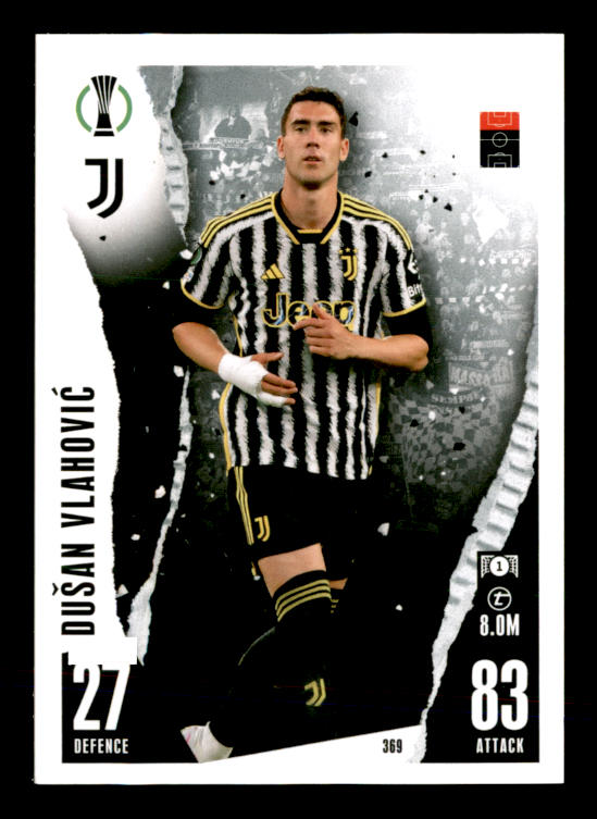 Dušan Vlahović (2023) - #369 - Sports Card
